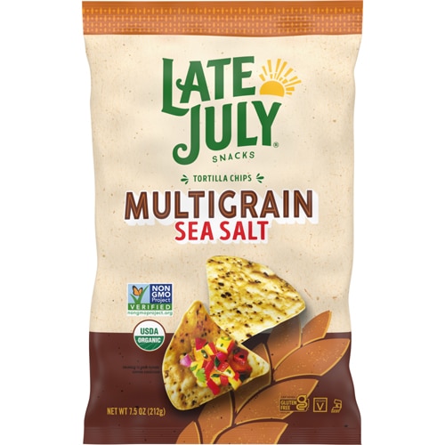 Late July Organic Multigrain Tortilla Chips Sea Salt