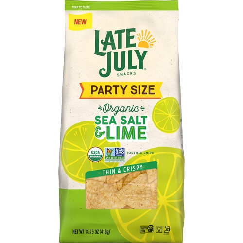 Late July Tortilla Chips Sea Salt and Lime