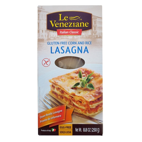 Le Veneziane Corn and Rice Lasagna Gluten Free