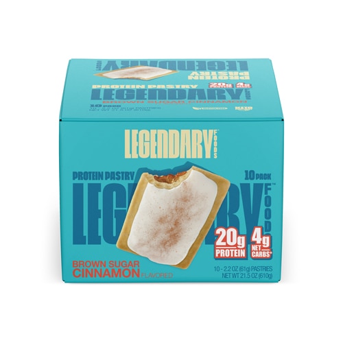 Legendary Foods Cake Style Tasty Pastry Brown Sugar Cinnamon