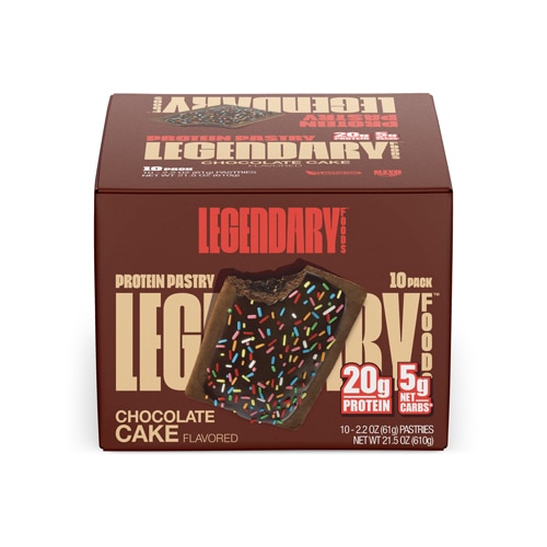 Legendary Foods Cake Style Tasty Pastry Chocolate Cake