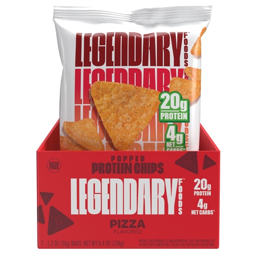 Legendary Foods Protein Pop Chips Pizza