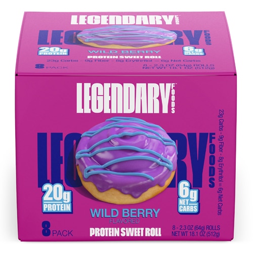 Legendary Foods Protein Sweet Roll Wildberry