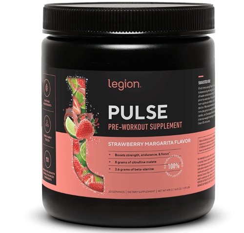 Legion Athletics Pulse Pre Workout Strawberry Margarita