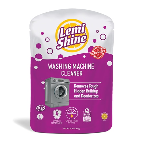 Lemi Shine Washing Machine Cleaner Single Use Lemon