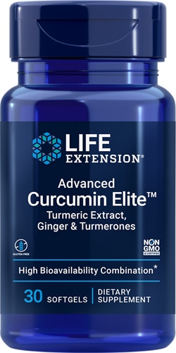 Life Extension Advanced Curcumin Elite™ Turmeric Extract Ginger & Turmerones