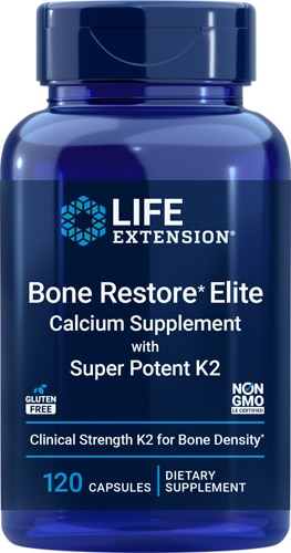 Life Extension Bone Restore Elite with Super Potent K2