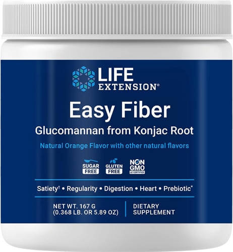 Life Extension Easy Fiber Natural Orange