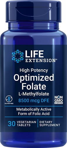 Life Extension High Potency Optimized Folate L-Methylfolate