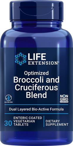 Life Extension Optimized Broccoli with Myrosinase