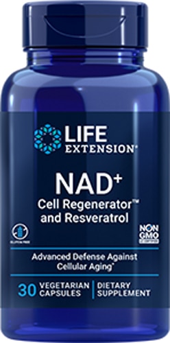 Life Extension Optimized NAD+ Cell Regenerator™ and Resveratrol