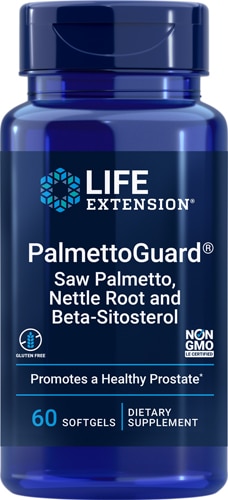 Life Extension PalmettoGuard Saw Palmetto Nettle Root and Beta-Sitosterol