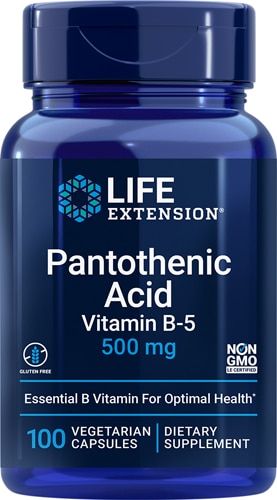 Life Extension Pantothenic Acid Vitamin B-5