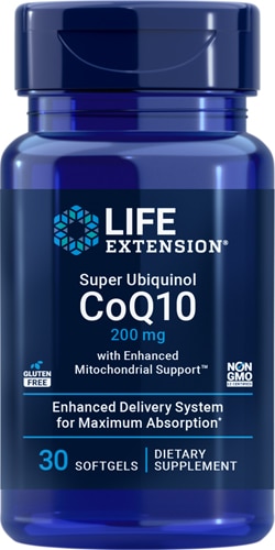 Life Extension Super Ubiquinol CoQ10 with Enhanced Mitochondrial Support