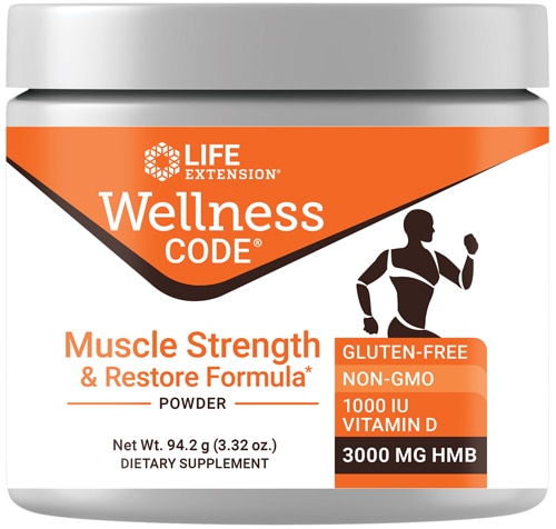 Life Extension Wellness Code Muscle Strength & Restore Formula