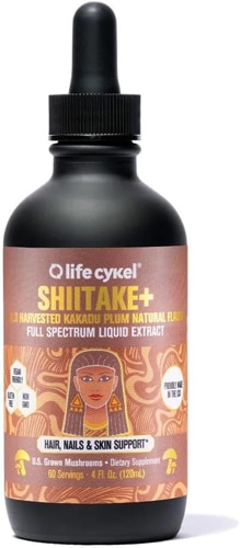 Lifecykel Shiitake+ - Informed Sport Certified - Liquid Double Extract