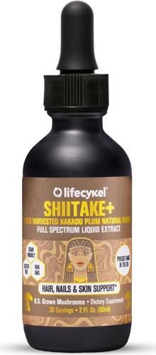 Lifecykel Shiitake+ - Informed Sport Certified - Liquid Double Extract
