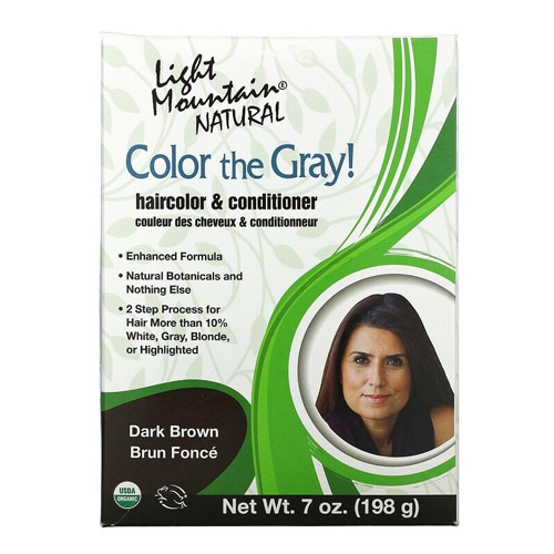 Light Mountain Color The Gray Dark Brown