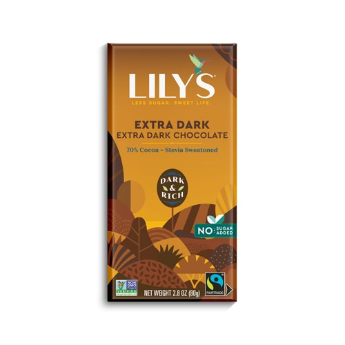 Lily's Dark Chocolate with Stevia Extra Dark