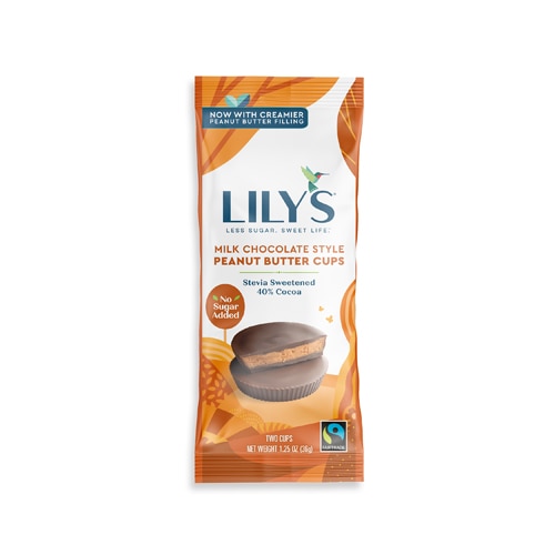 Lily's Milk Chocolate Style Peanut Butter Cups - 2 Cups