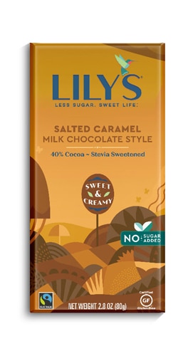 Lily's Salted Caramel Milk Chocolate Style