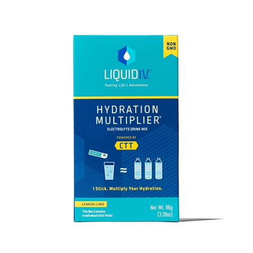 Liquid I.V. Hydration Multiplier Stick Packs Lemon Lime