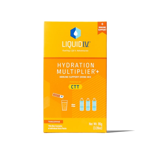 Liquid I.V. Hydration Multiplier with Immune Support Stick Packs Tangerine