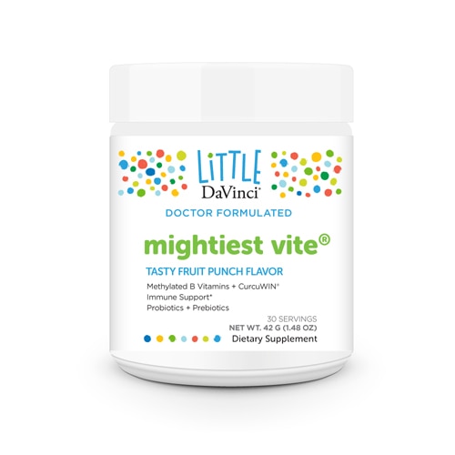 Little DaVinci Kids Mightiest Vite Multivitamin Powder Fruit Punch