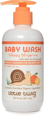 Little Twig Baby Wash Happy Tangerine