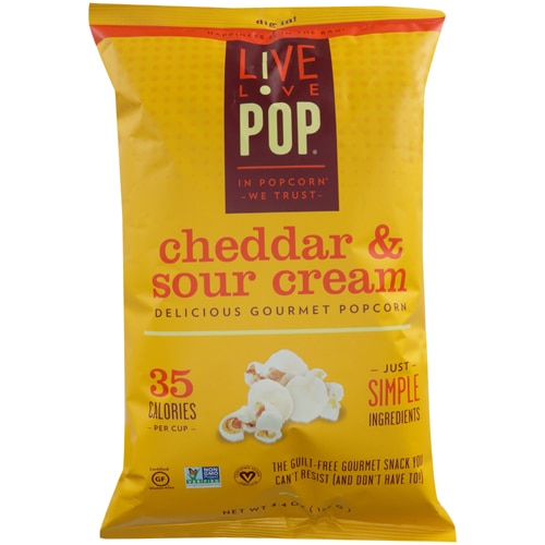 Live Love Pop Popcorn Cheddar & Sour Cream