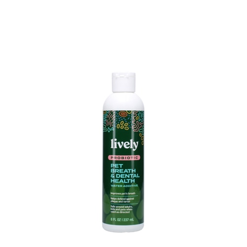 Lively Probiotic Pet Breath & Dental Health Water Additive