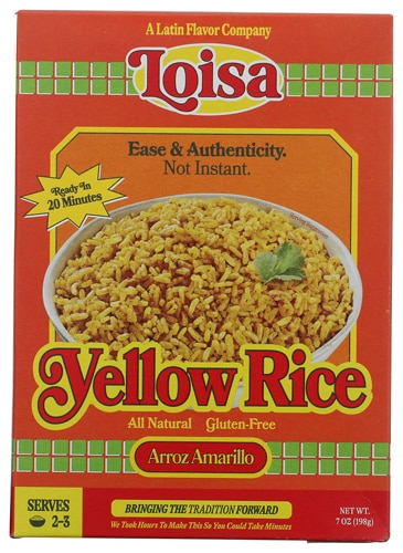 Loisa All Natural Gluten Free Yellow Rice