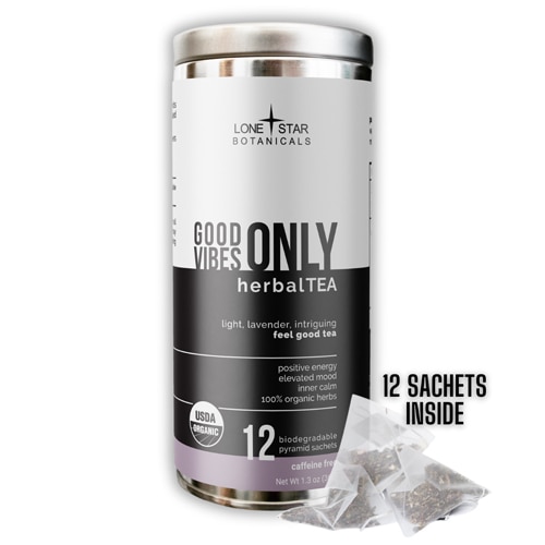Lone Star Botanicals Good Vibes Only Feel Good Tea