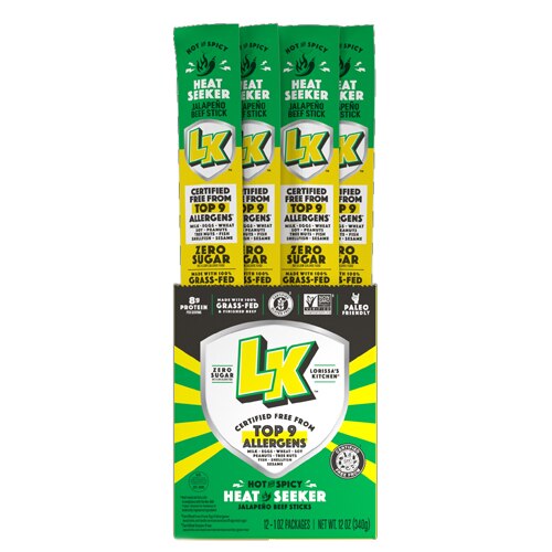 Lorissa's Kitchen Beef Sticks Jalapeno