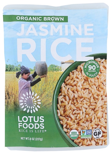 Lotus Foods Organic Brown Rice Heat & Eat Pouch