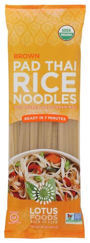 Lotus Foods Organic Brown Thai Rice Noodles