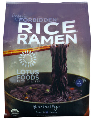 Lotus Foods Organic Rice Ramen Noodles Forbidden