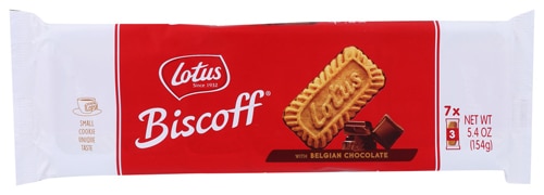 Lotus Biscoff Cookies with Belgian Chocolate