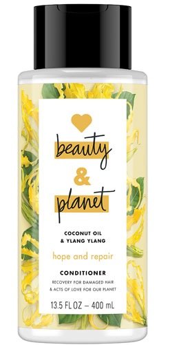 Love Beauty and Planet Silicone-Free Coconut Oil & Ylang Ylang Vegan Conditioner for Split Ends