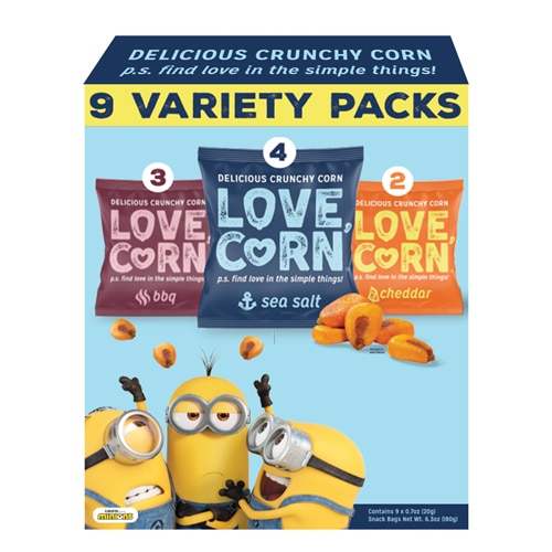 Love Corn Crunchy Corn Variety Pack