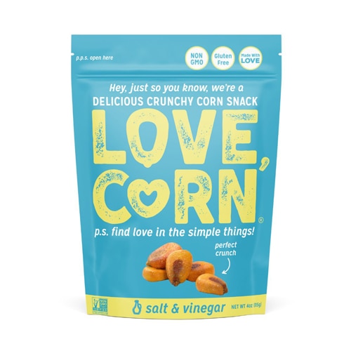 Love Corn Gluten Free Roasted Crunchy Corn Salt & Vinegar