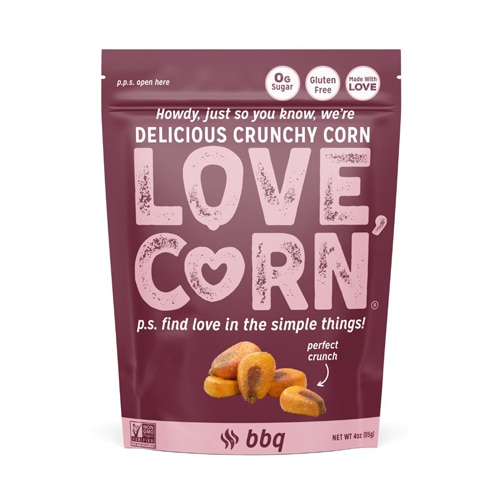 Love Corn Gluten Free Roasted Crunchy Corn Smoked BBQ