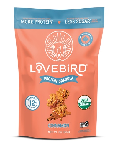 Lovebird Organic Protein Granola Cinnamon