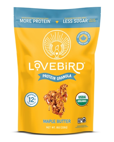 Lovebird Organic Protein Granola Maple Butter