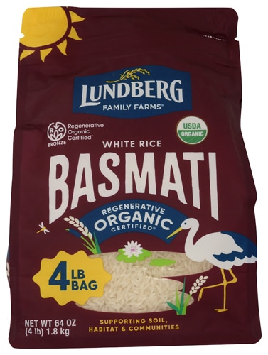 Lundberg Organic California White Basmati Rice