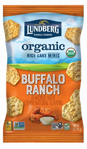 Lundberg Rice Cake Minis Organic Buffalo Ranch