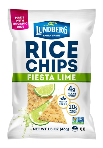 Lundberg Rice Chips Fiesta Lime