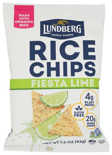 Lundberg Rice Chips Fiesta Lime