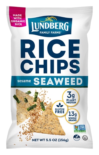 Lundberg Rice Chips Sesame Seaweed