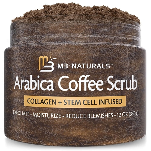 M3 Naturals Body Scrub - Arabica Coffee